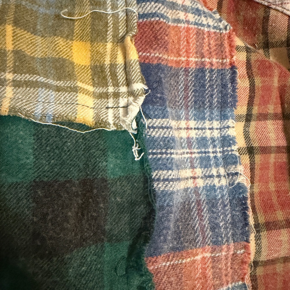 BDG Multicolor Plaid Button-Up Shirt - Picture 6 of 7